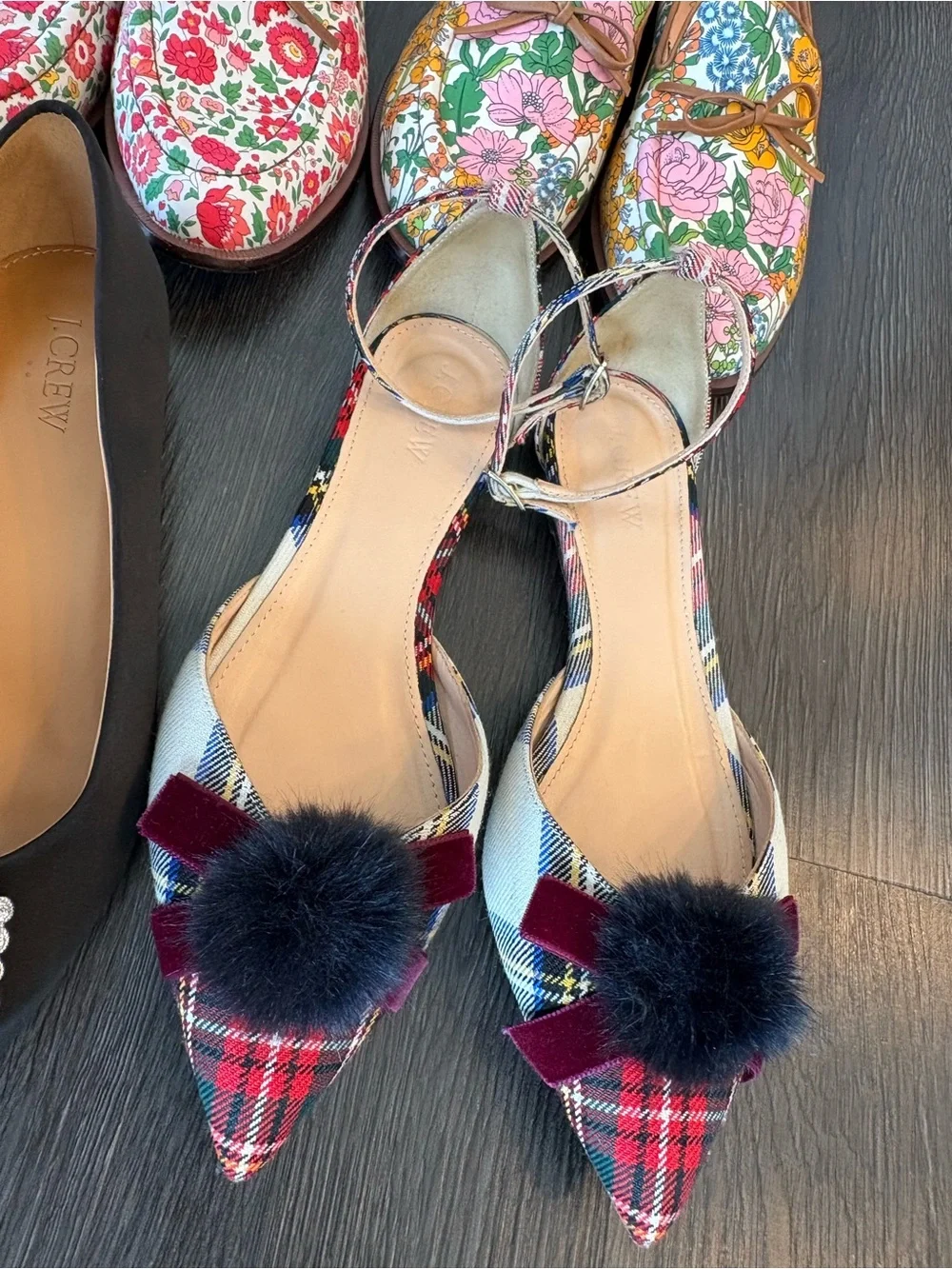 J CREW shoe bundle 7.5 loafers and flats